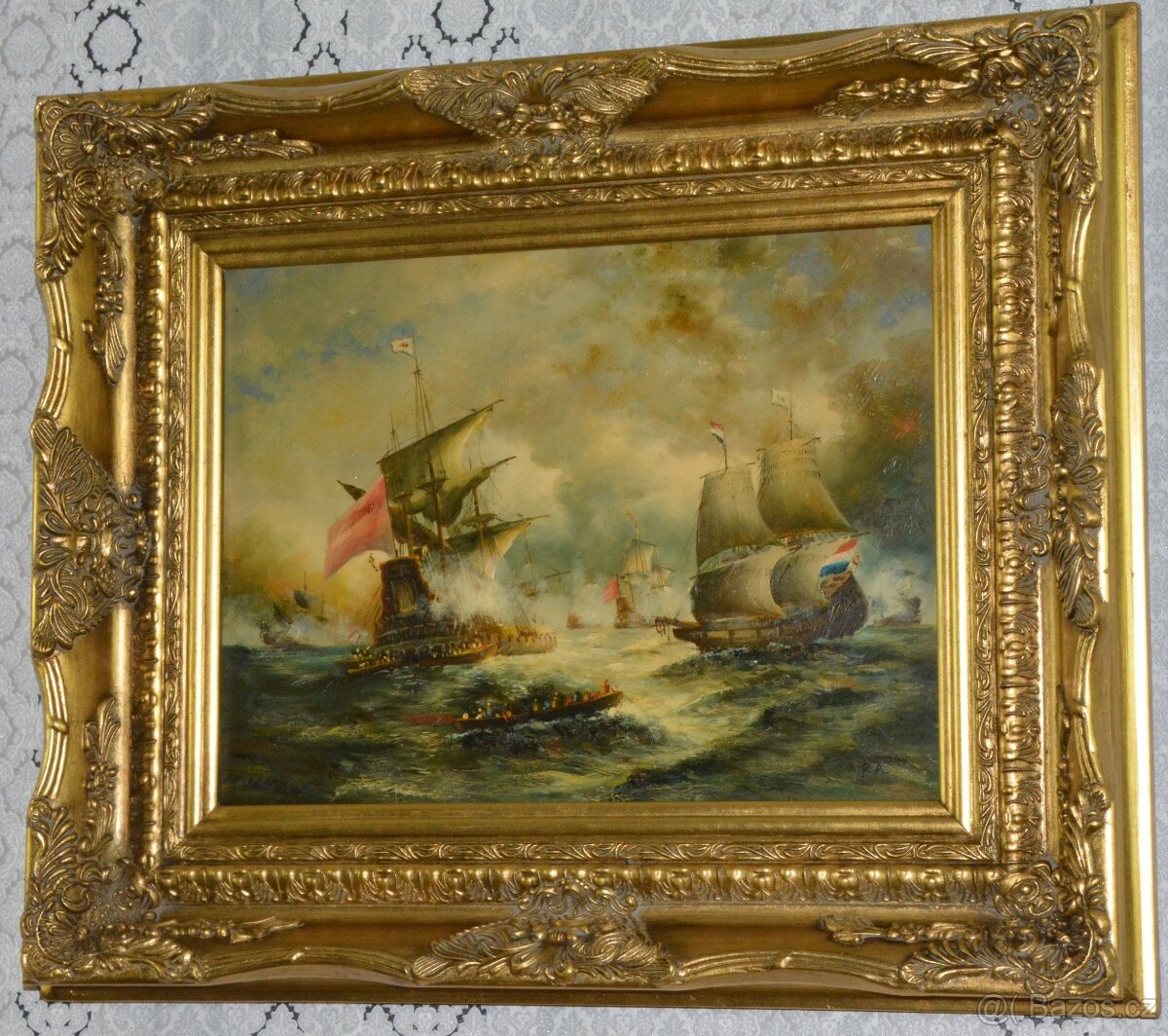 Obrazy - olej na desce - 10