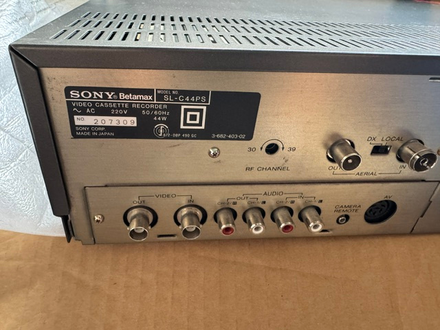 Betamax Sony + kazety - 10