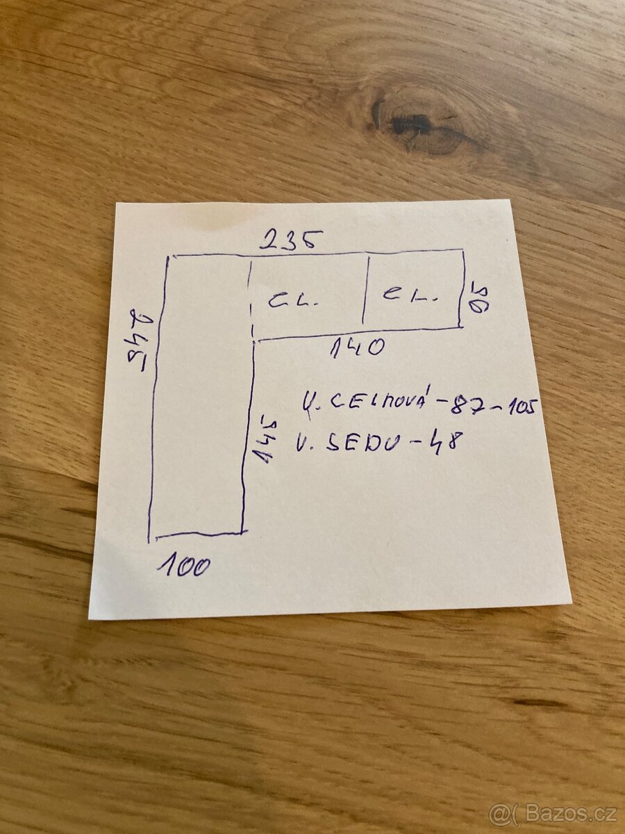 Rohová relaxační sedací souprava-Nová - 10