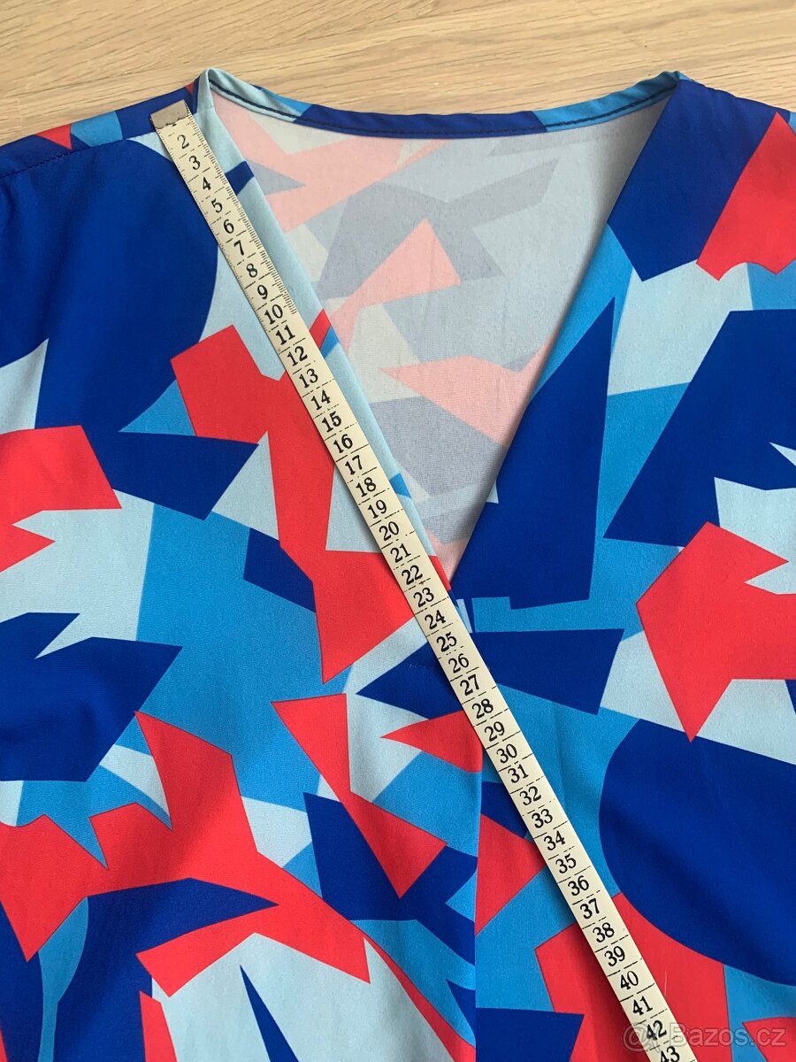 Halenka, blůza s 3/4 rukávy, vel. XL - 10