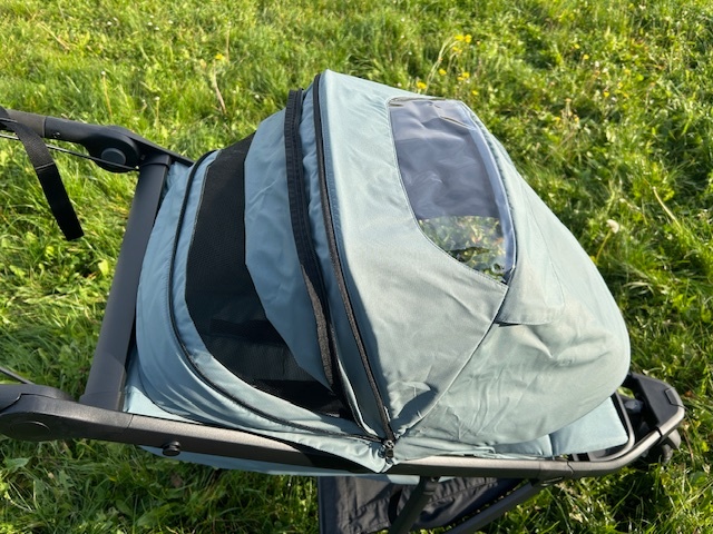 Kočárek Thule Urban Glide 3 s látkou v barvě Mid Blue. - 10