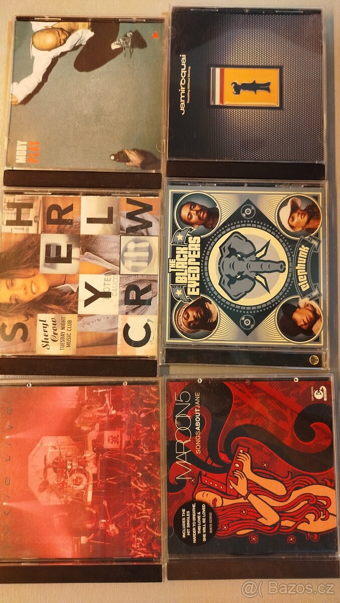 Spoustu originální CD nosičů -LUCIE, Sting, Chinaski,, dalš - 10