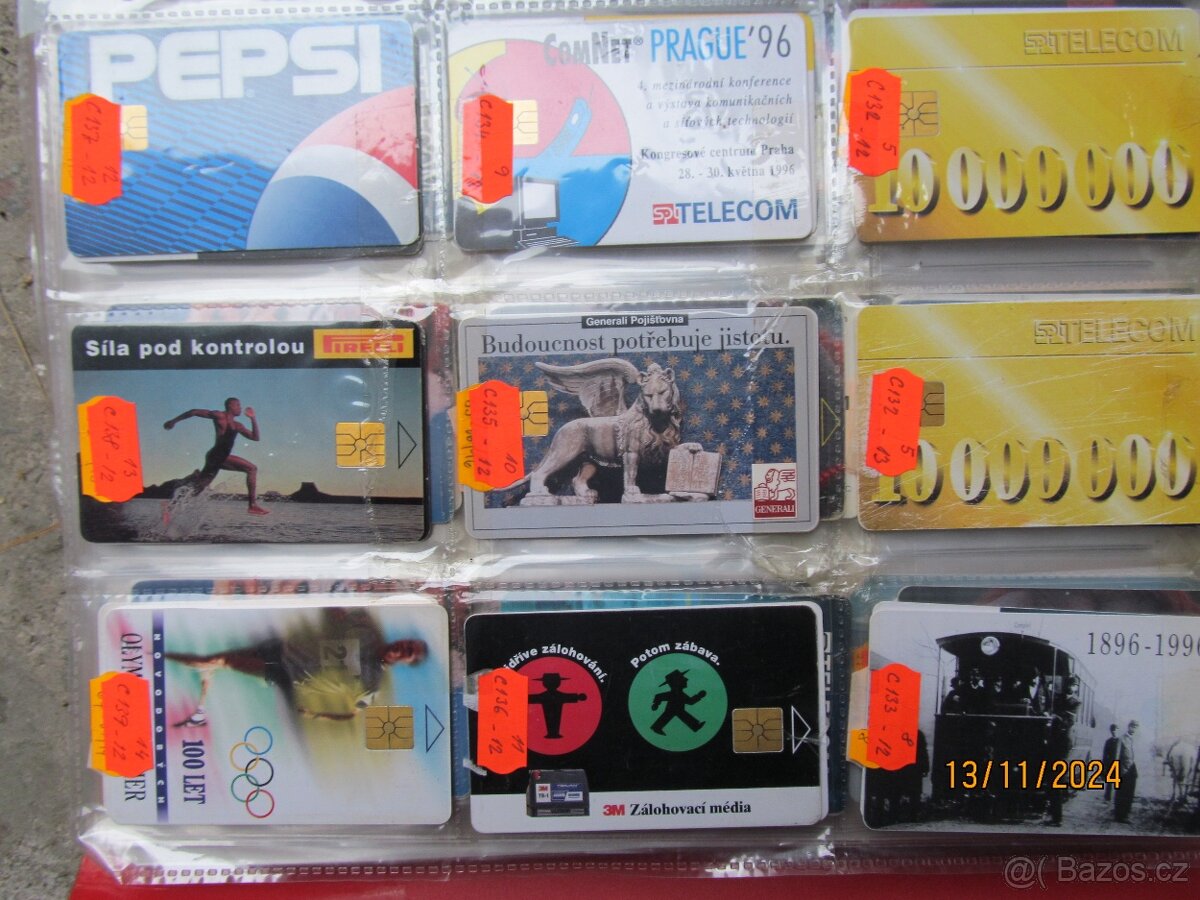 České tel.karty II. - 10