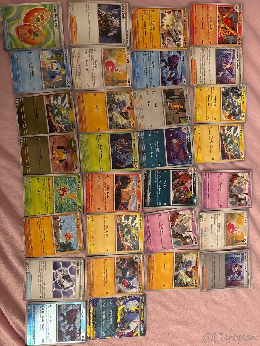 Pokémon karty CENA DOHODOU - 10