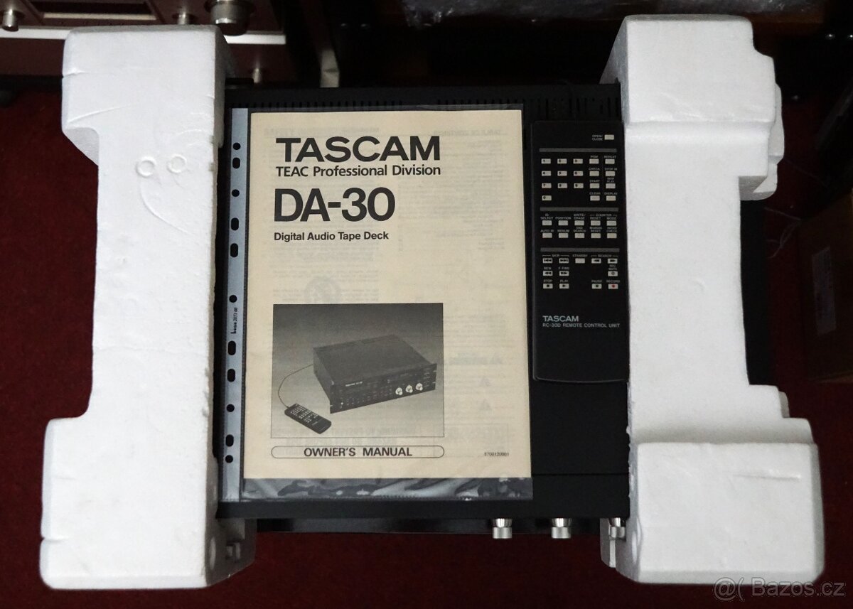 TASCAM DA 30 Digital Audio Tape Deck - jako nový, záruka - 10