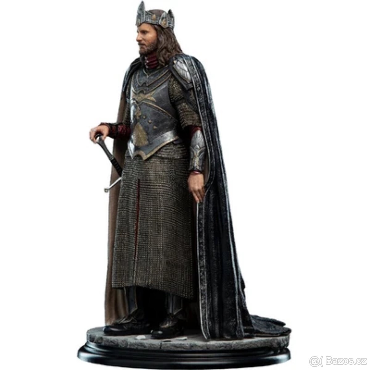 Socha 1:6 Lord of the rings King Aragorn 34 cm - 10