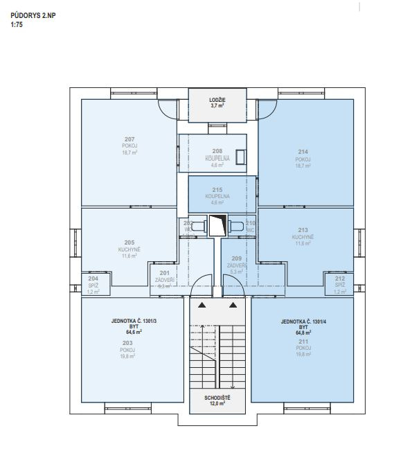 Prodej nově zrekonstruovaných zděných bytů - 10