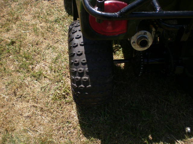 dětská čtyřkolka 125ccm maskáčová - 10