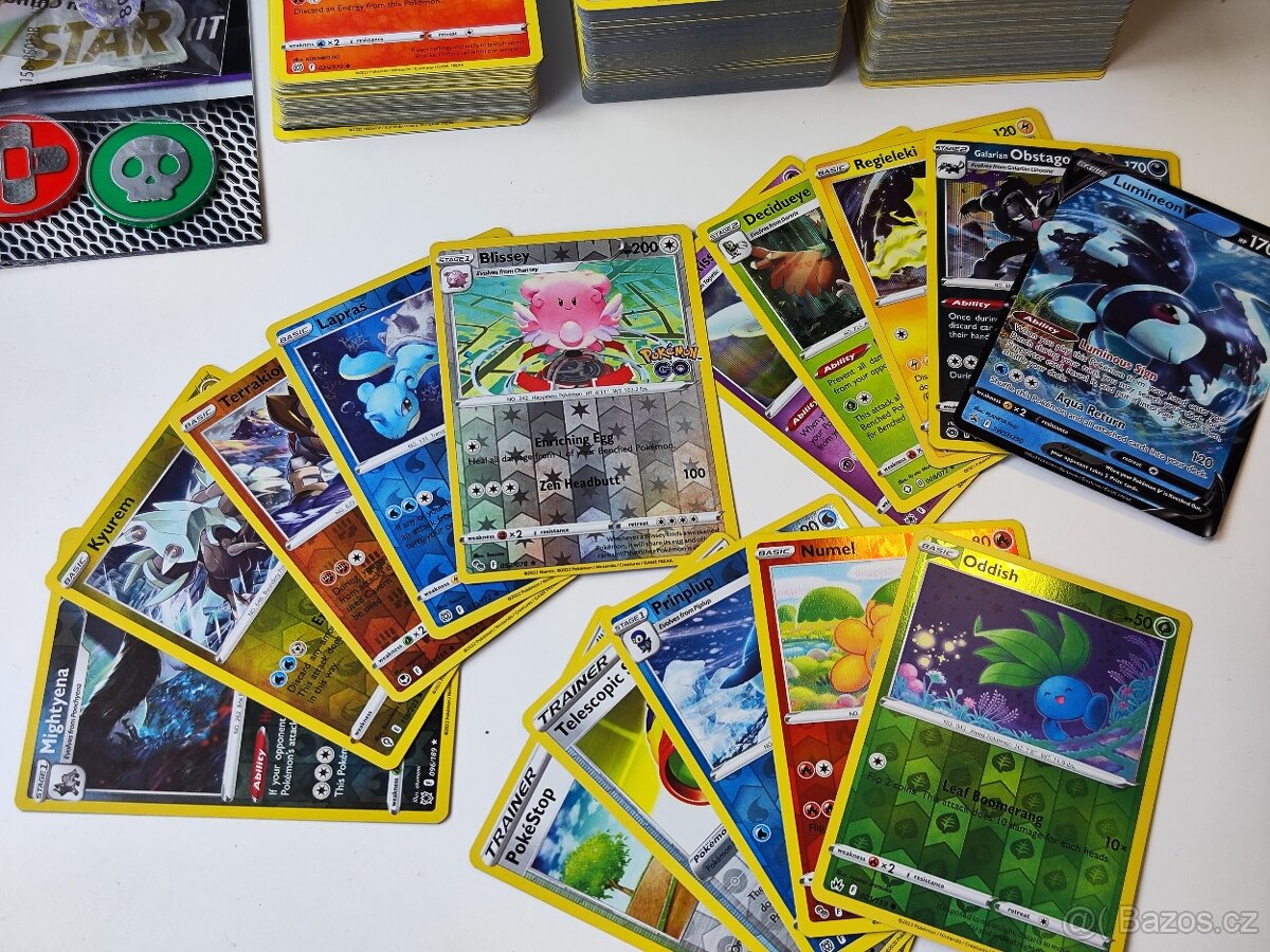 Karty Pokemon Velký Herní Box 440 karet + obaly - 10