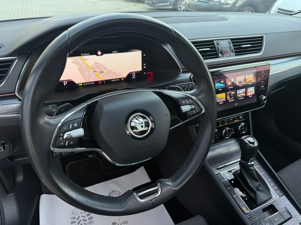 Škoda SUPERB 2.0 TDi EVO DSG MATRIX VIRTUAL PANORAMA KAMERA - 10