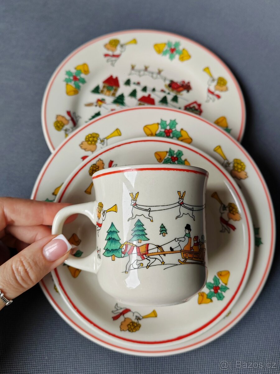 Krásný vánoční servis od Royal Five Stars (Keramika)🎄 - 10