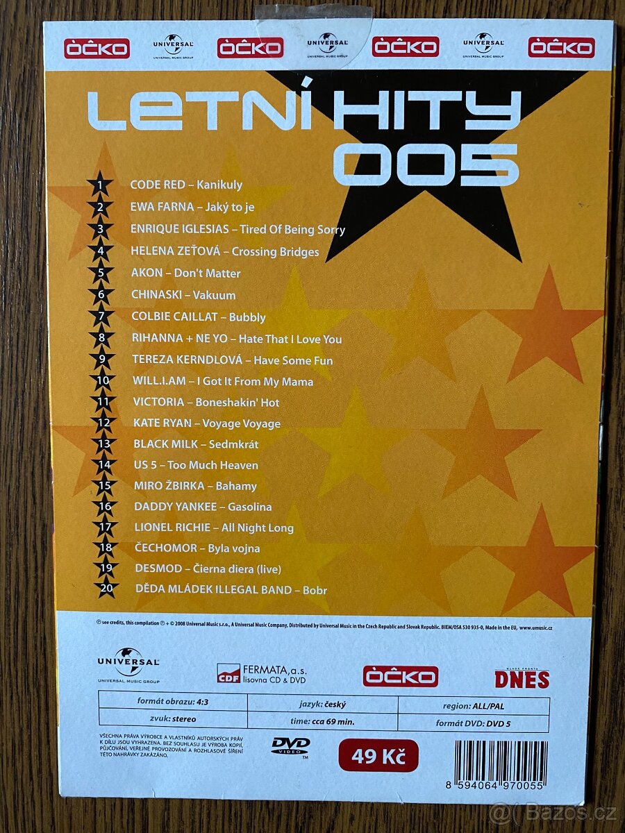 CD Óčko hity - 10