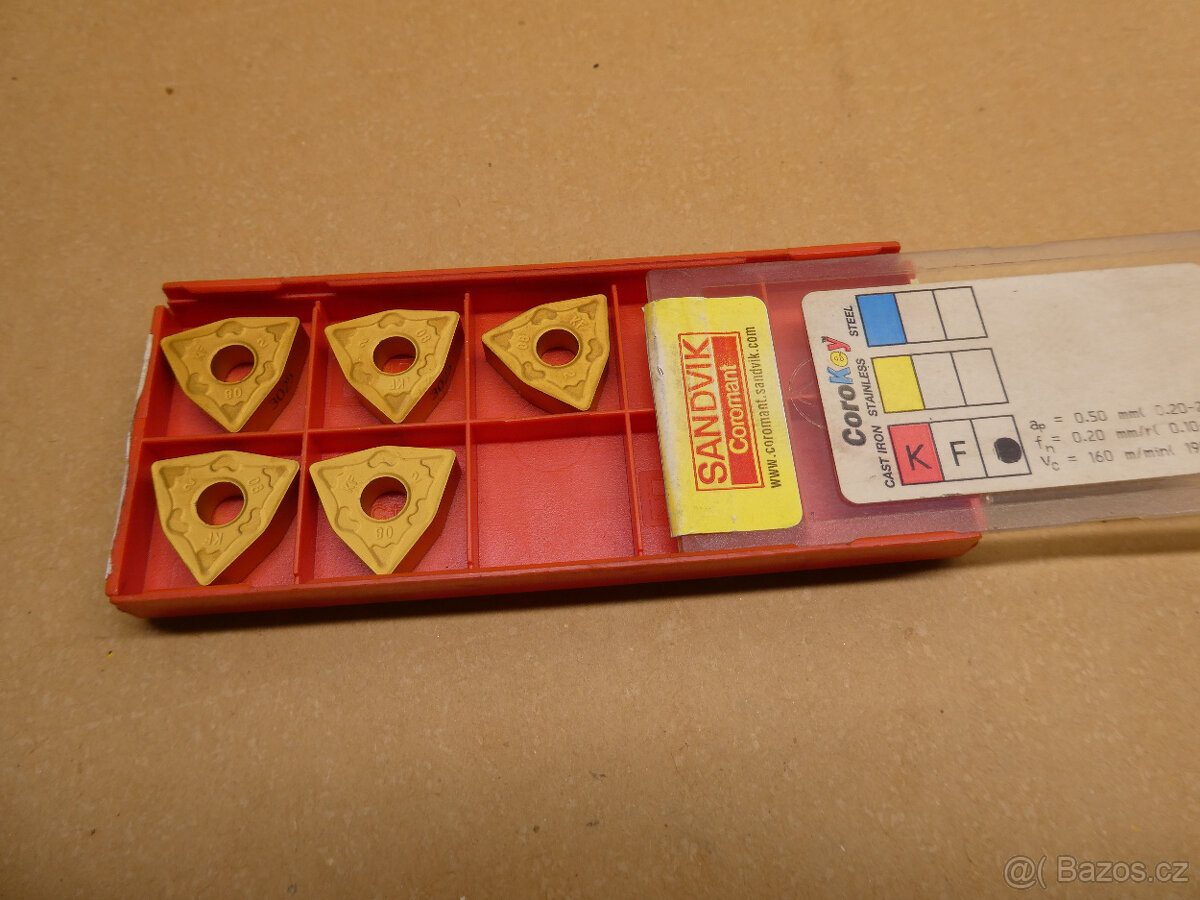 Nůž Sandvik MWLNL a destičky - 10