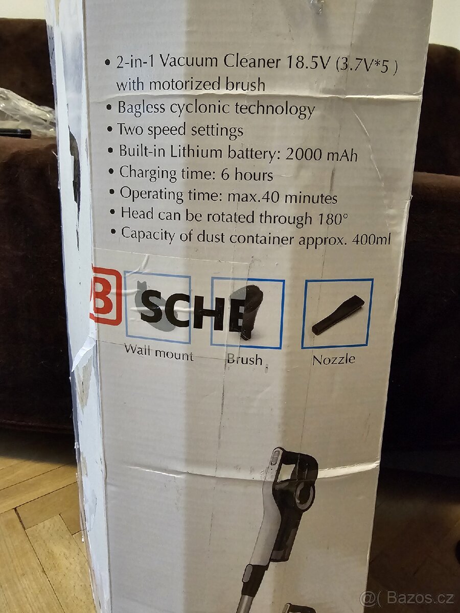 Bezdrátový vysavač 150 W - 10