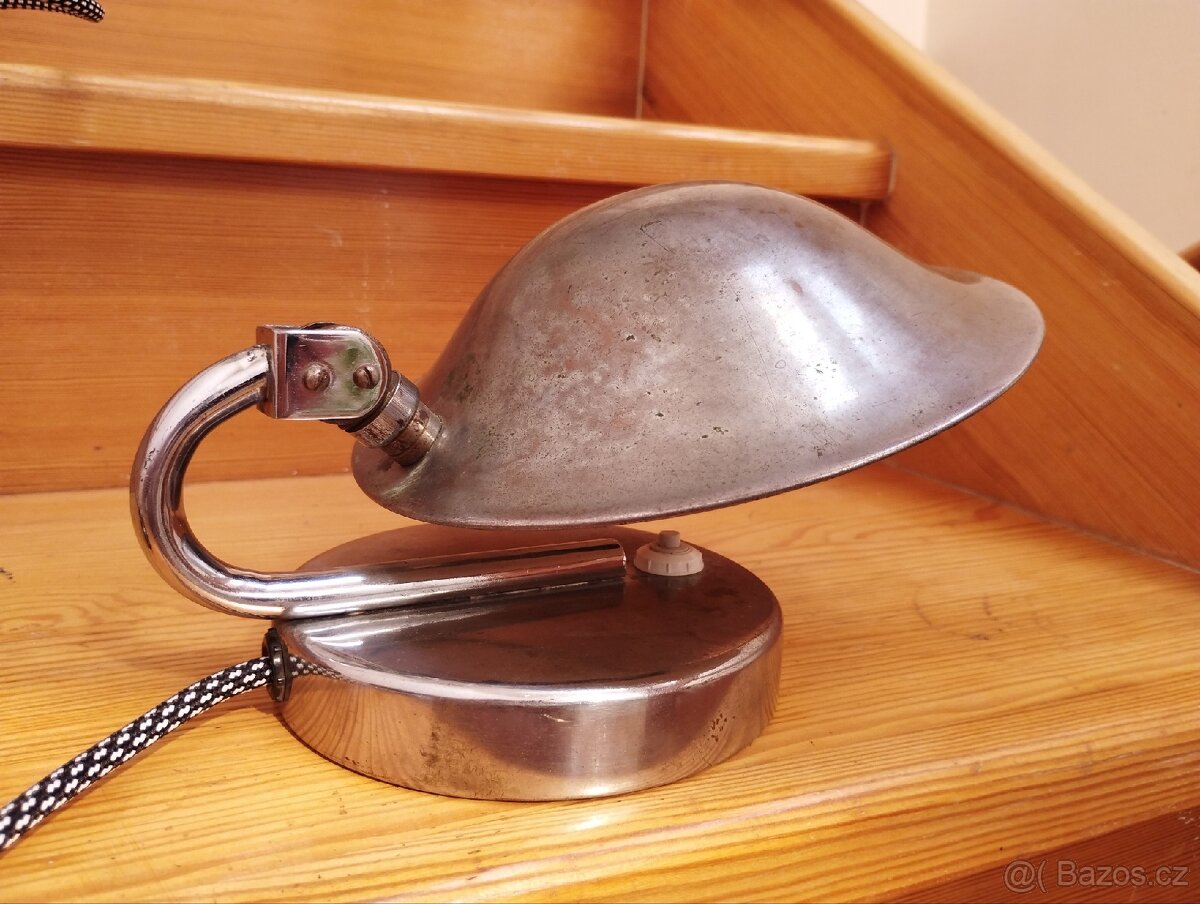 Retro chromovaná lampička Napako - 10