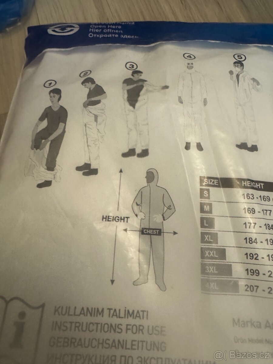 Ochranny oblek jednorazovy overal - 10