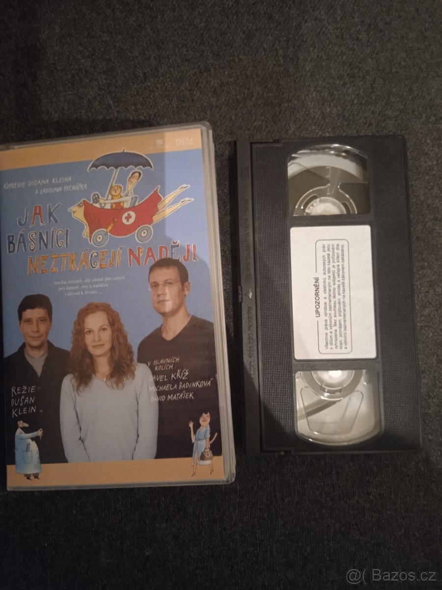 VHS videokazety a nějaká DVD - 10