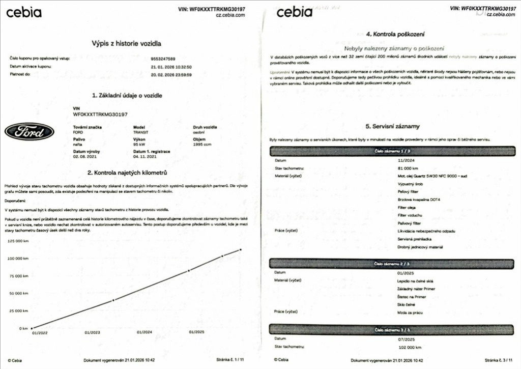 prodáváme Ford Transit 2,0 TDCi TREND 9míst L2 DPH ČR - 10