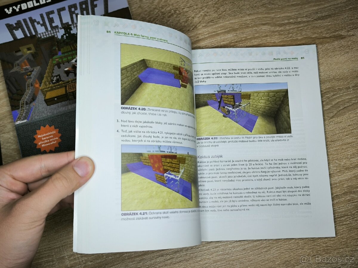 Minecraft svítilna plus knížky - 10
