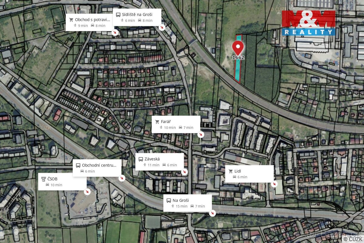 Prodej zahrady, 2670 m², Praha 15 - Hostivař - 10