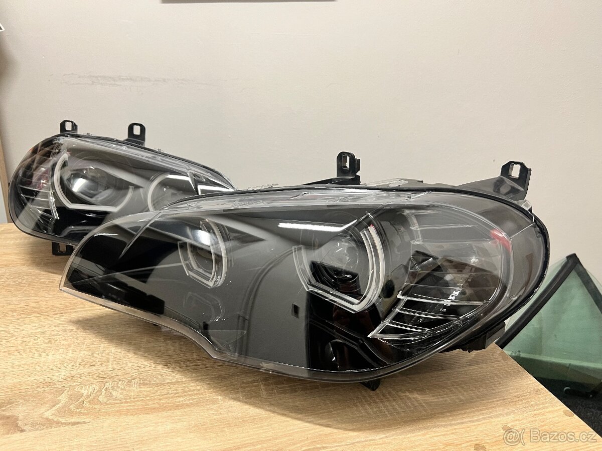 Originál repasované světlomety BMW e60/61 - 10