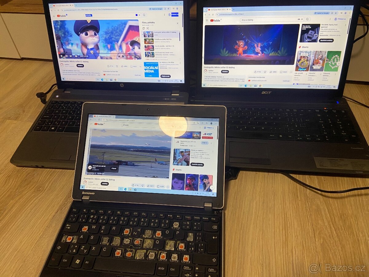 Prodám 3 notebooky – každý má drobnou vadu, jinak plně funkč - 10