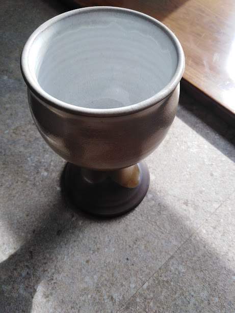 Poháry retro - keramické. - 10