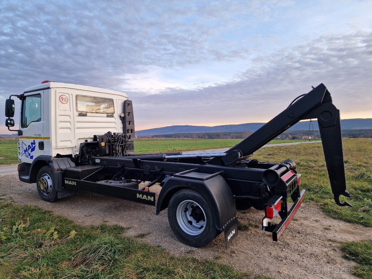 MAN TGL 8.180 HÁKOVÝ NOSIČ KONTAJNEROV EURO-5 - 10