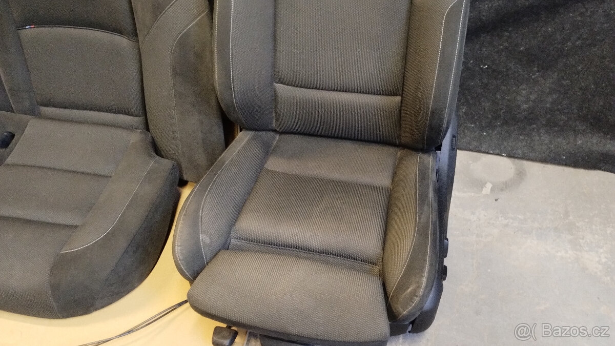 Msport Alkantara interier F10 - 10