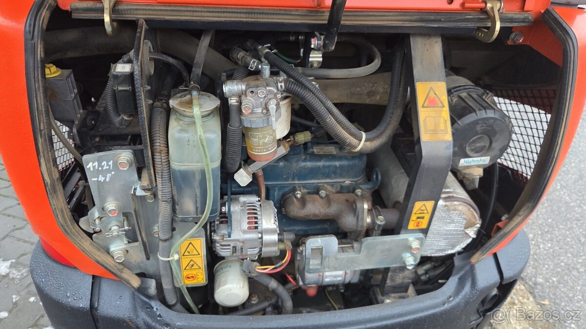 Prodám minibagr Kubota KX 16 - 10