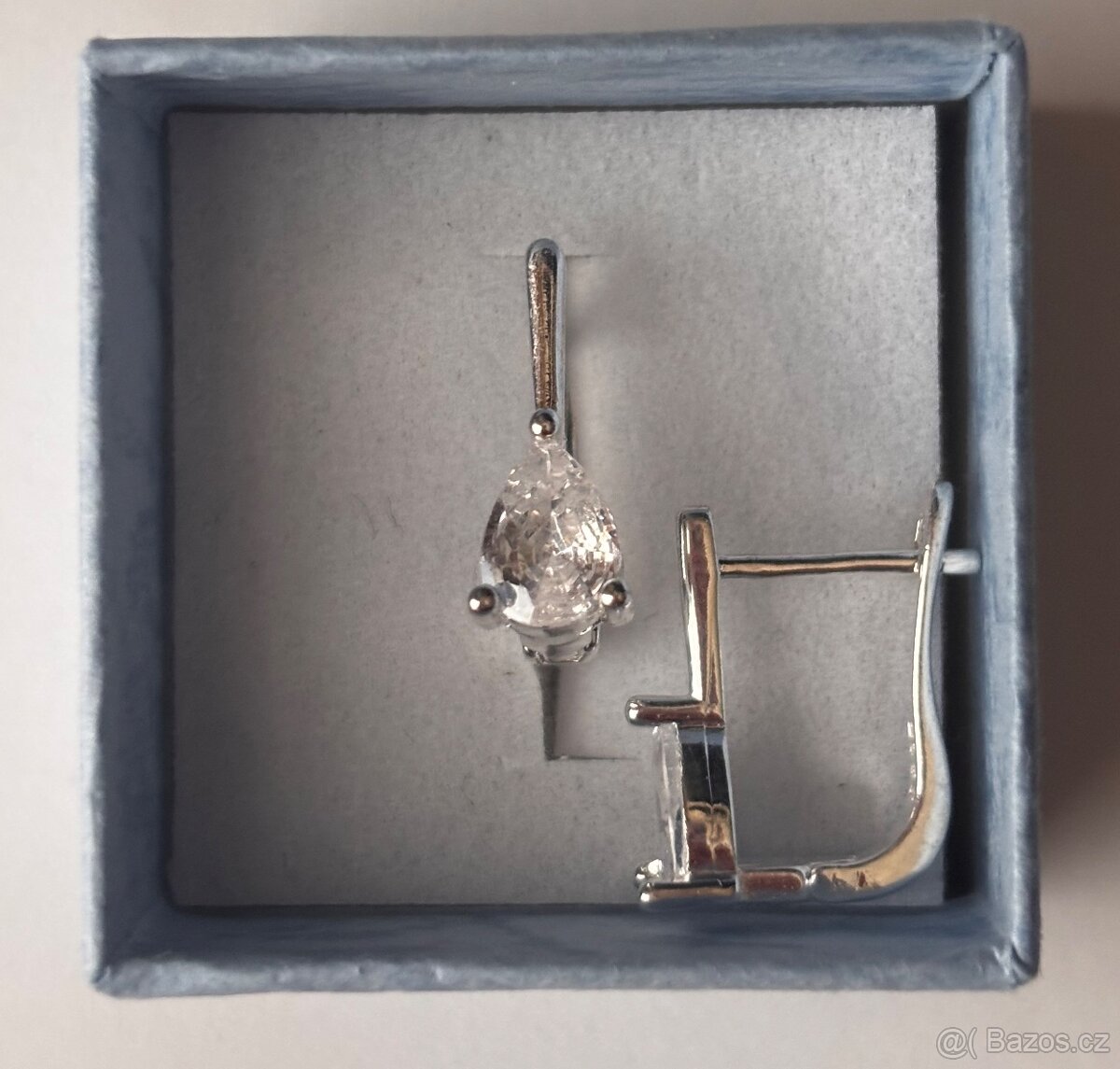Nové stříbrné náušnice punc 925 - 10