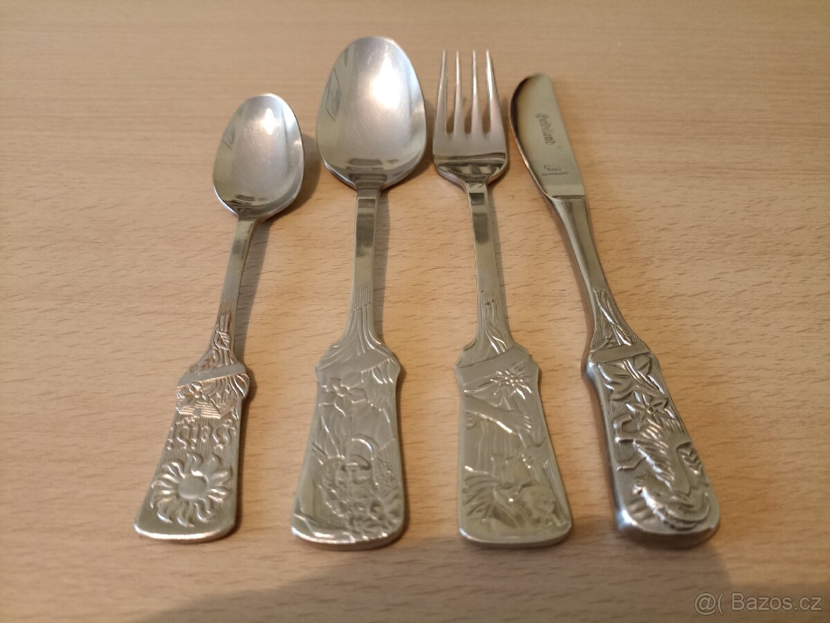 Nicro Berndorf lžíce lžička vidlička nůž příbory - 10