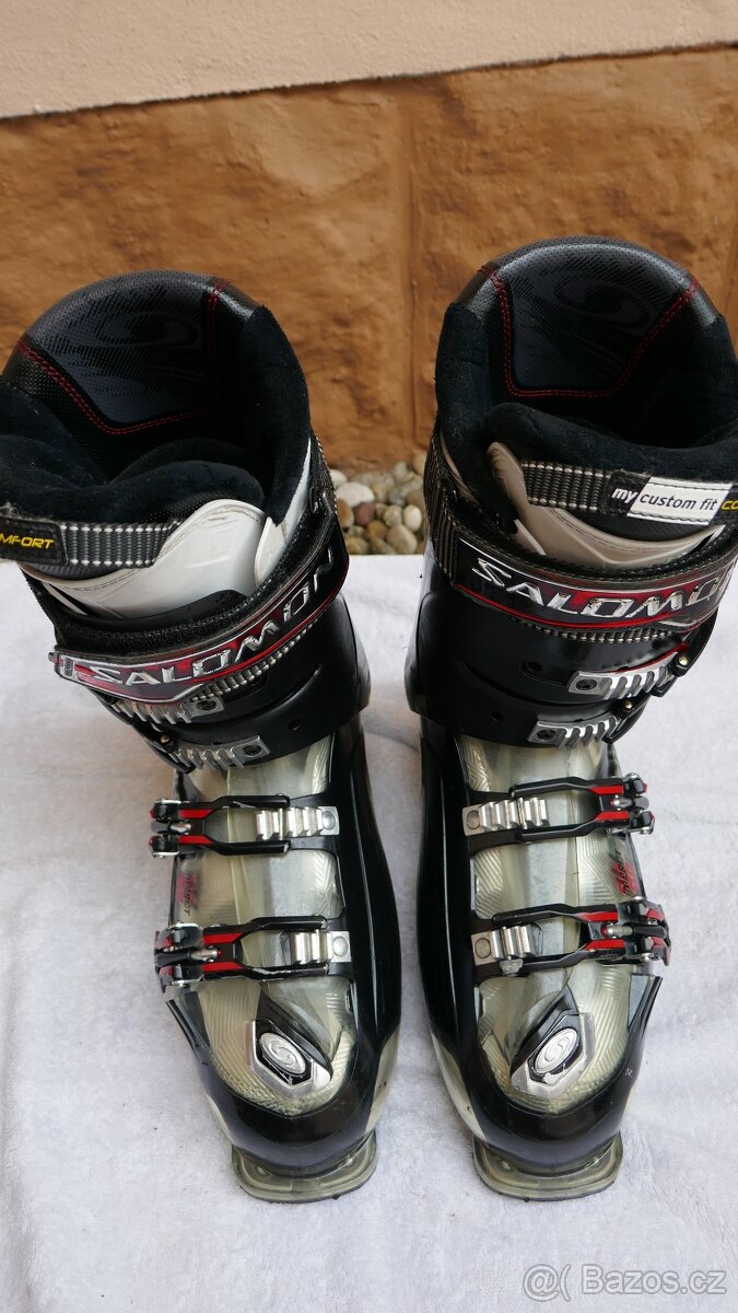 LYŽE FISCHER VIRON 6.6 165CM/LYŽÁKY SALOMON 28 - 10