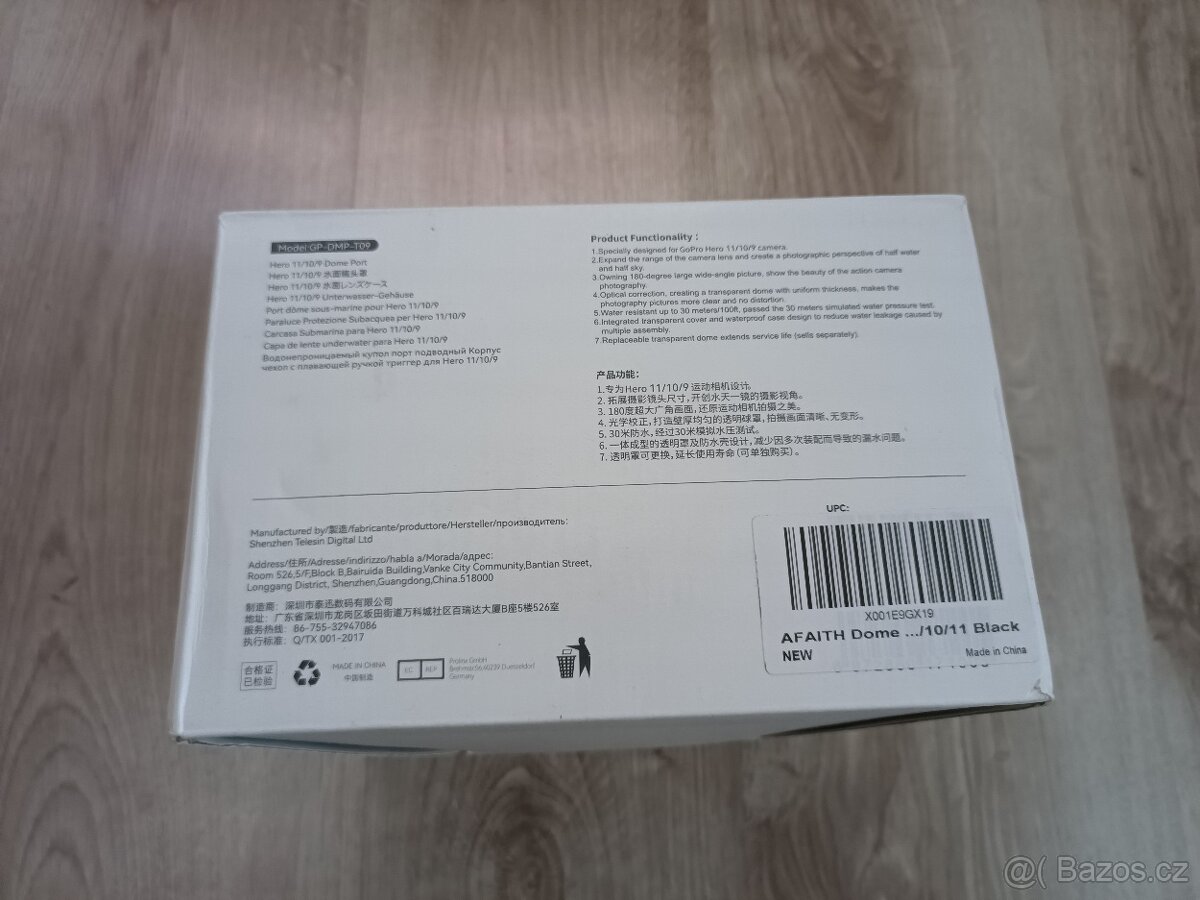 Telesin Vodotěsné Pouzdro 30m GoPro Hero 12/11/10/9 - 10