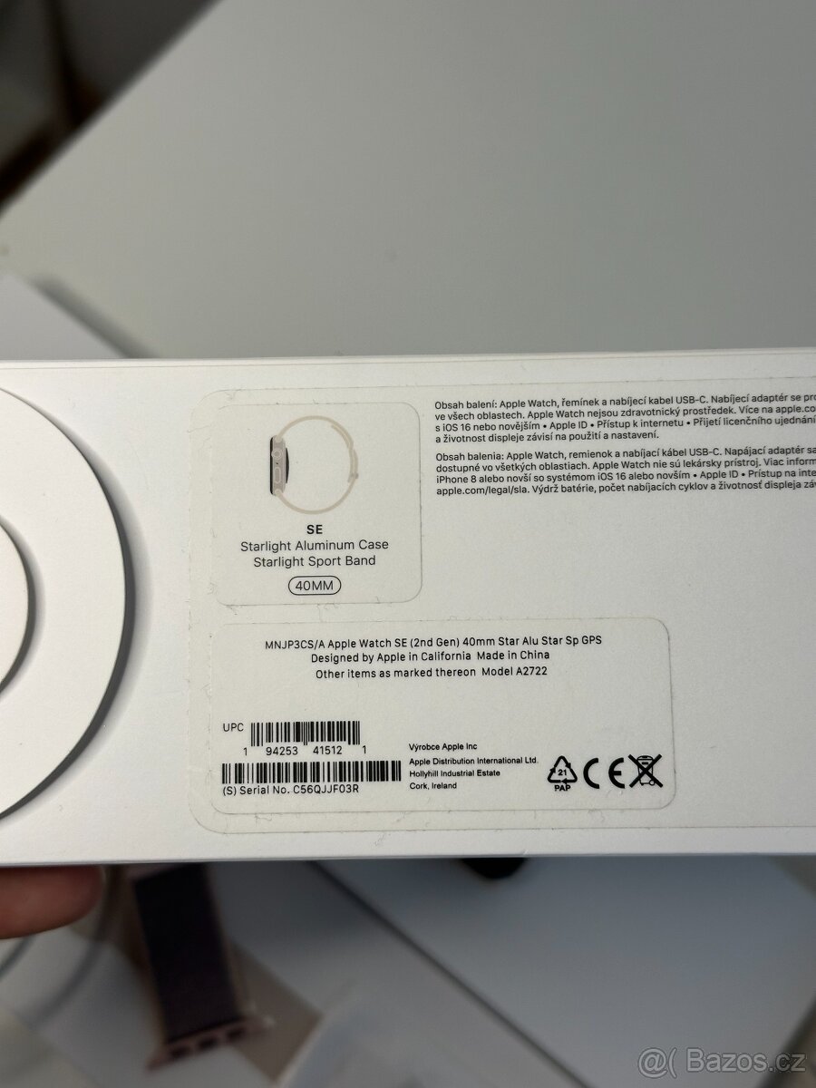 Chytré hodinky Apple Watch SE 40 mm 2. generace, rok 2022 - 10
