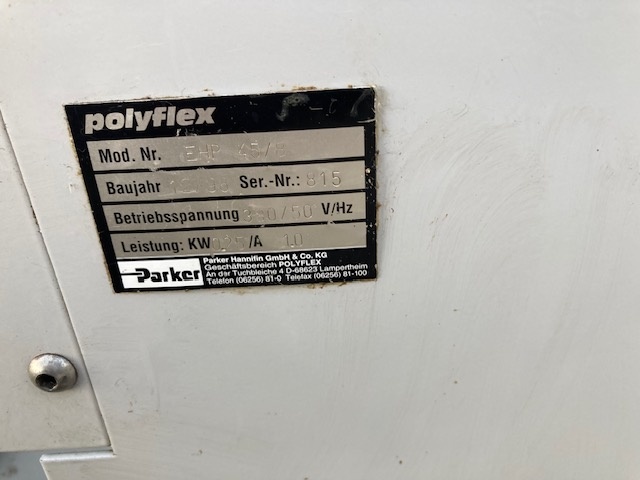 Hydraulický lis na ukončování hadic PARKER - 10