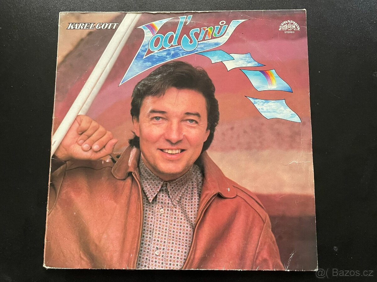 4x LP desky Karel Gott, 1x SP + originální plakát - 10