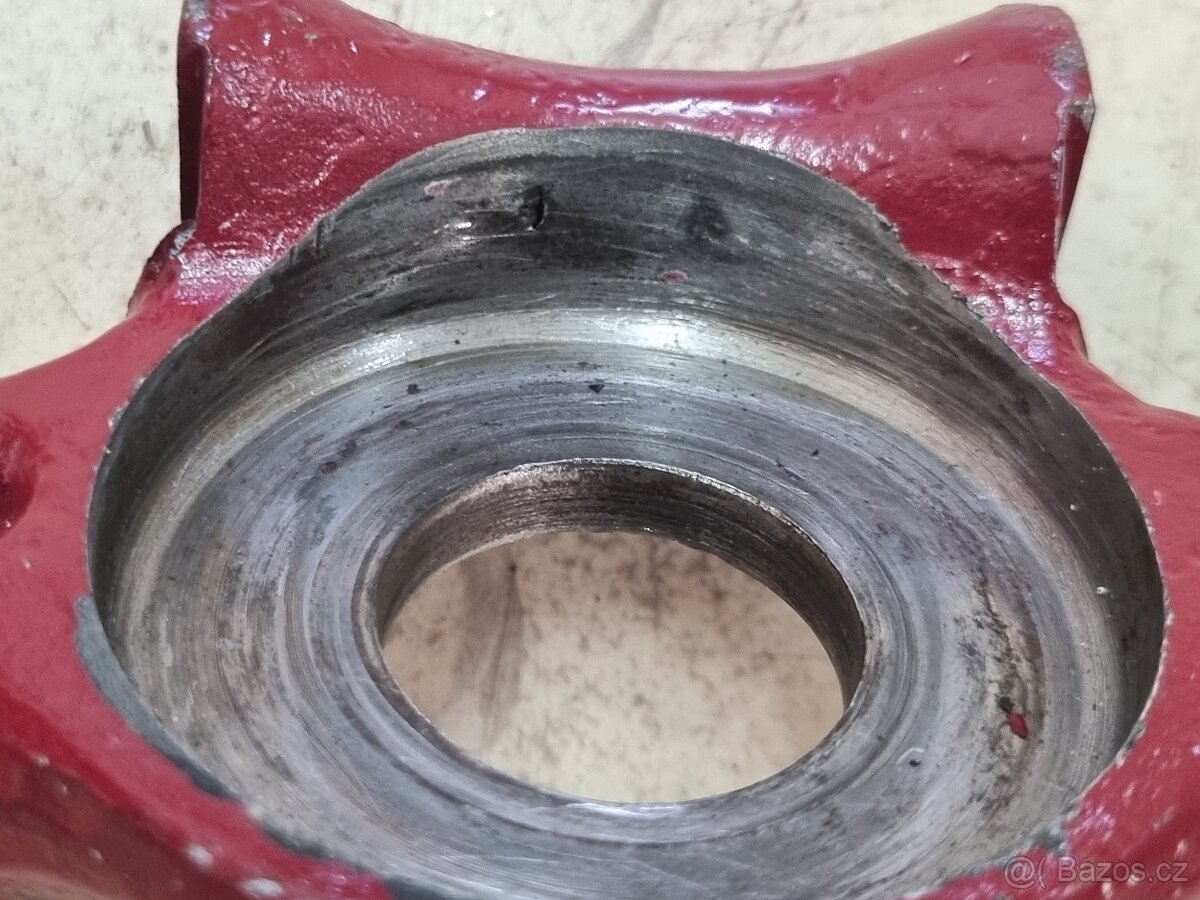 Jawa pérák FJ nebo Ogar - spodní brýle a držák řidítek. - 10