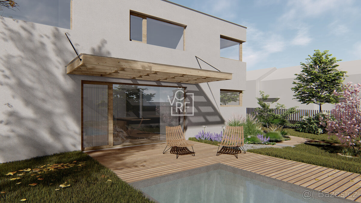 Prodej novostavby rodinného domu 5+kk na pozemku 668m2 - 10