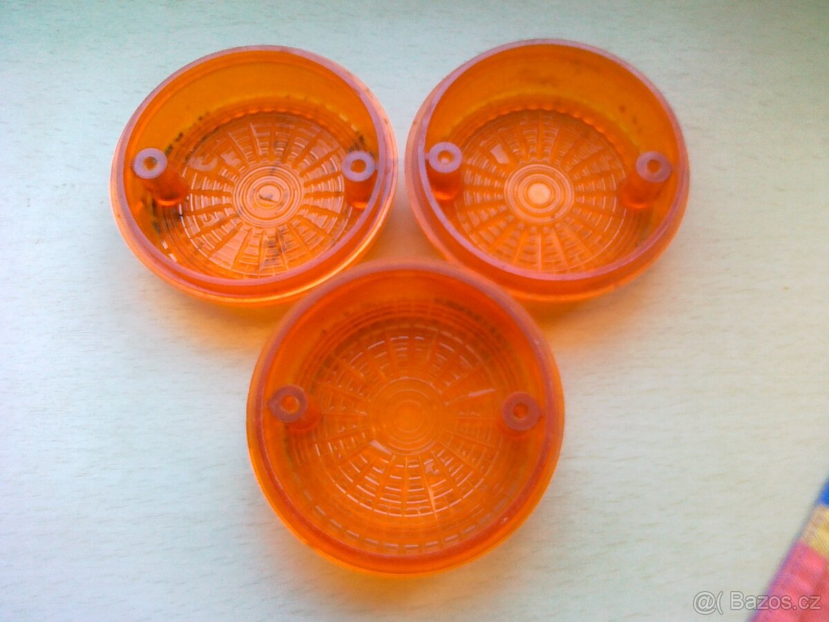 Simson - orig. DDR blikače, plexi blikačů a poškoz. blatník - 10