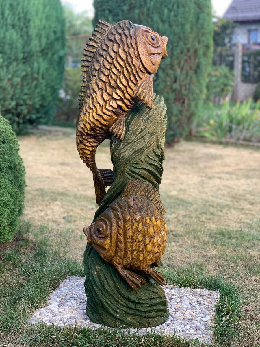Dřevěná socha - 10