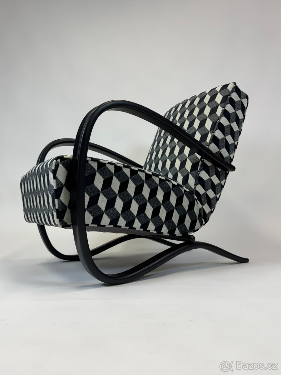 Luxusní křeslo Halabala H269 po kompletní renovaci - 10