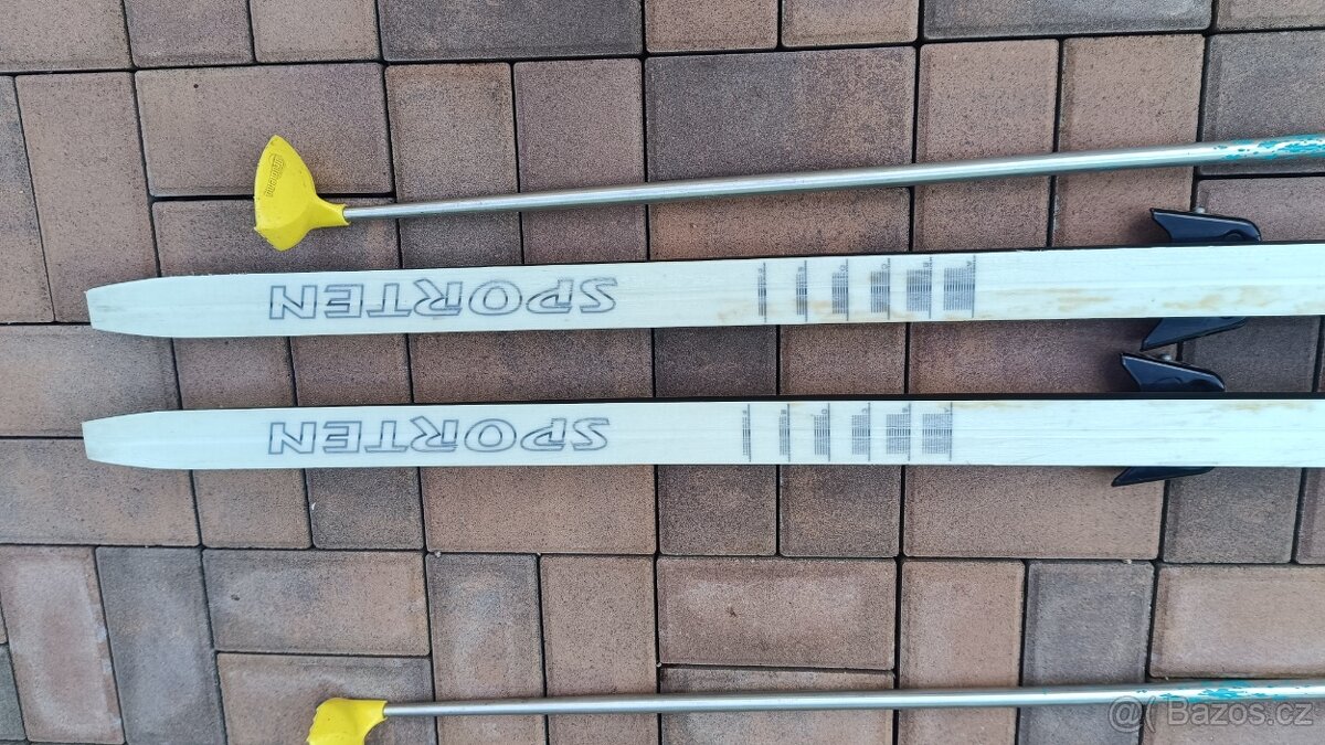 Běžecké lyže 180 + hůlky + boty - 10