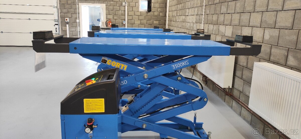 Nůžkový zvedák NA podlahu/DO podlahy 3500(až 6000) kg - 10