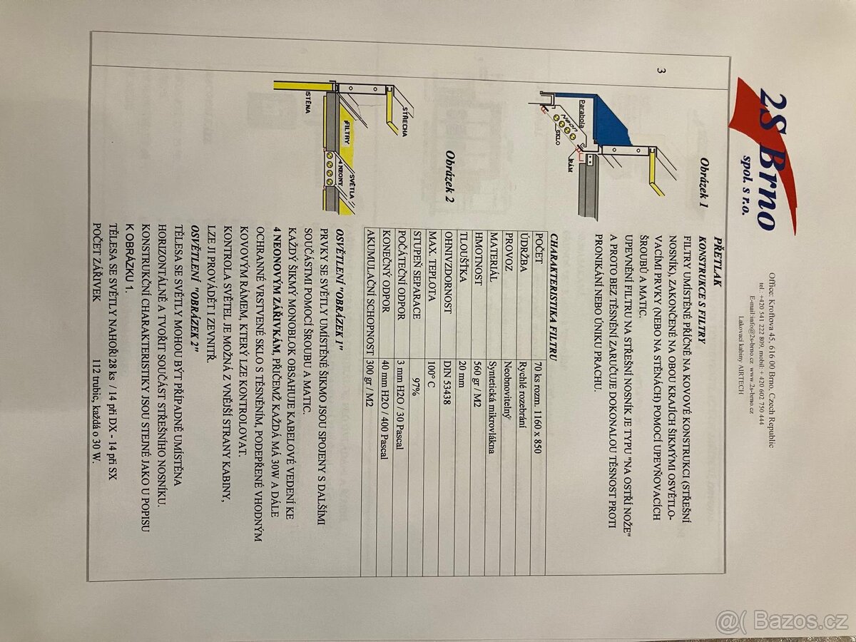 Průmyslová lakovna 10x5x4,3m AIRTECH MODULAR 10x5x4,3m - 10