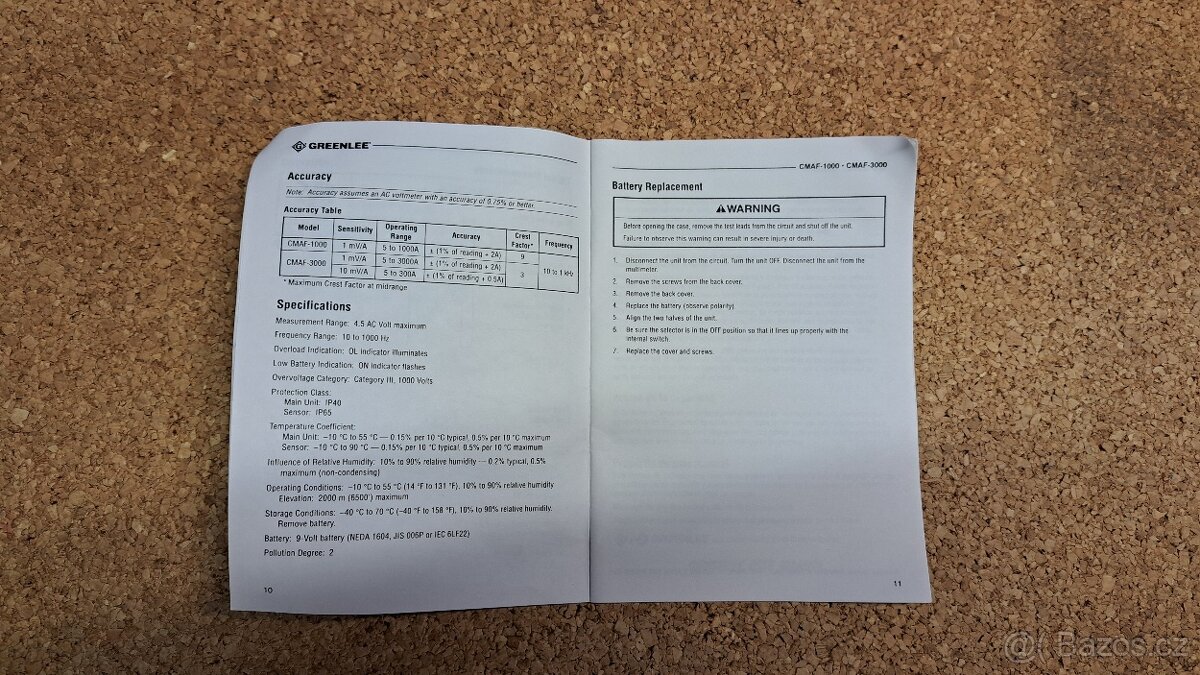 Flexibilní proudový adaptér AmpFlex CMAF-100 - 10