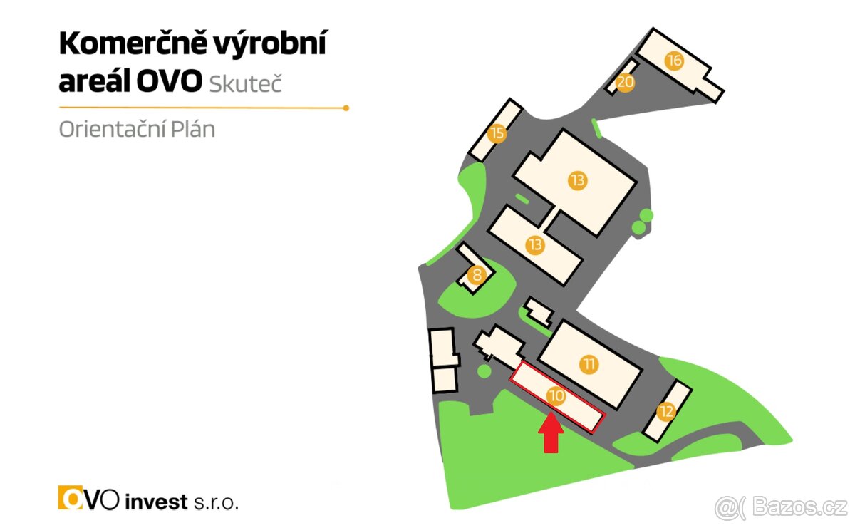 Pronájem, Sklad, 421m² - Skuteč - Husova ul., ev.č. 00174 - 10
