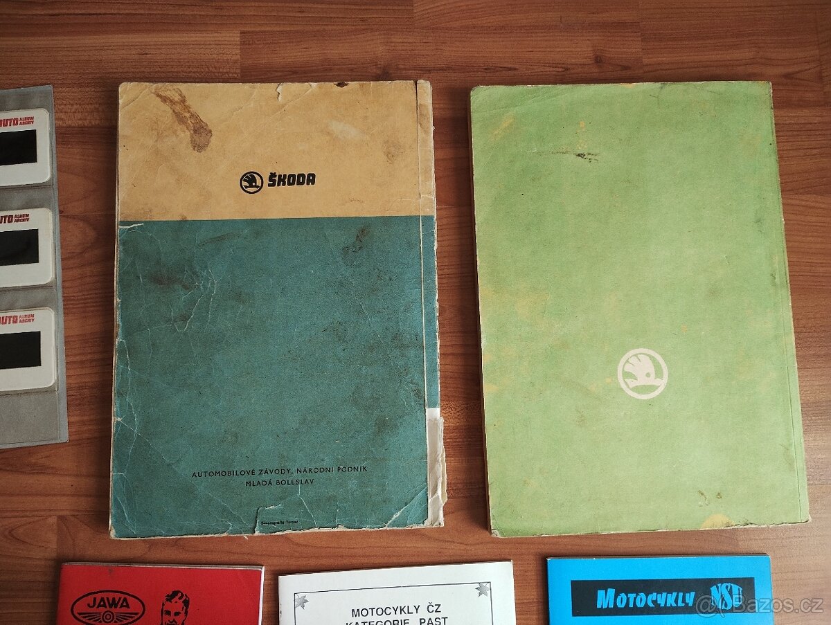 Brožury na jawa ČZ Dněpr M72, MB 750 a ŠKODA atd - 10