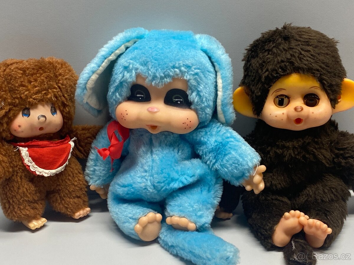 hračky staré hračky mončičák retro hračka mončičák plyšák - 10