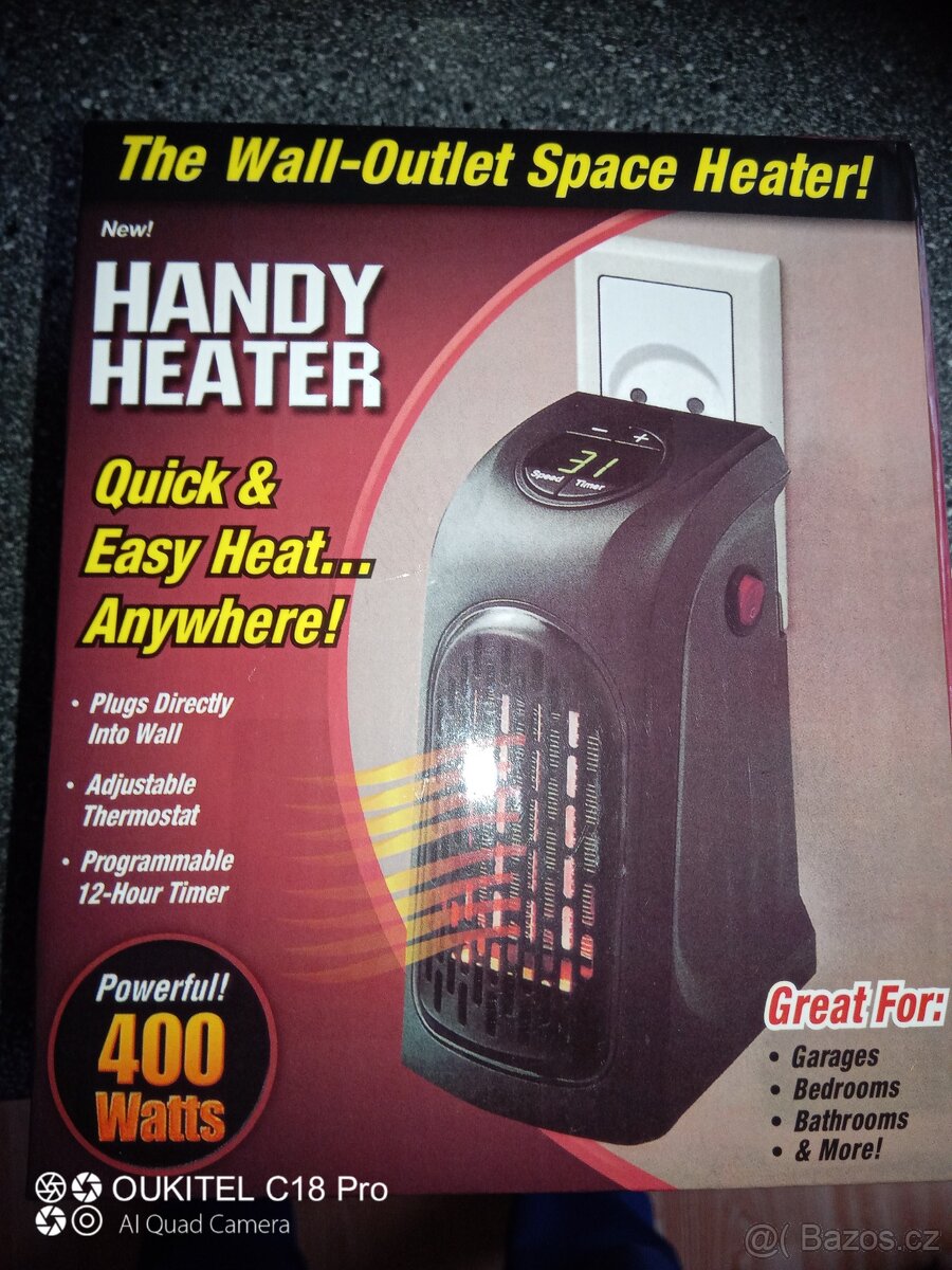 Prodám mini ohřívač. - 10
